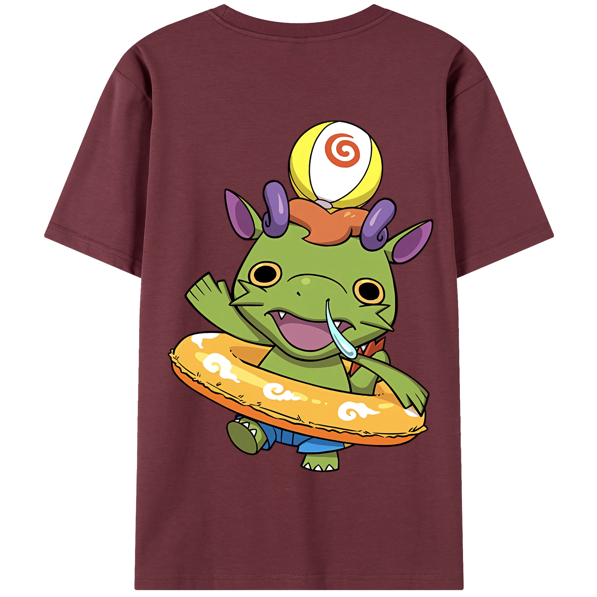（画像用） 妖怪ウォッチ Yo-kai Watch 綿100％半袖Tシャツ（背面プリント）